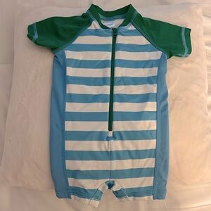Hanna Anderson baby rashguard swimsuit size 6-12months